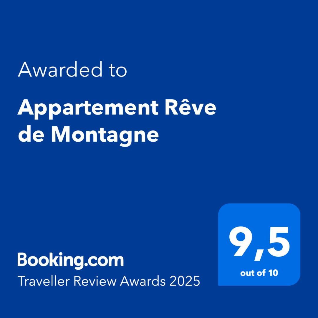 Appartement Reve De Montagne Samoens Exterior photo
